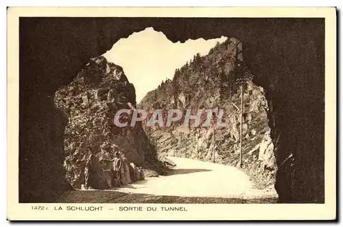 Cartes postales Schlucht Sortie Du Tunnel