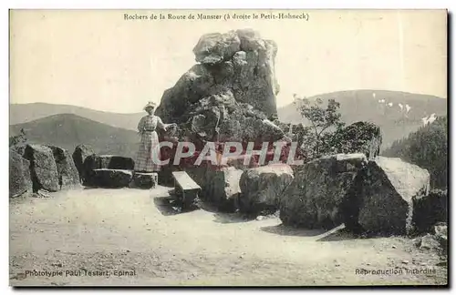 Cartes postales Rochers de la Route de Munster Petit Hohneck