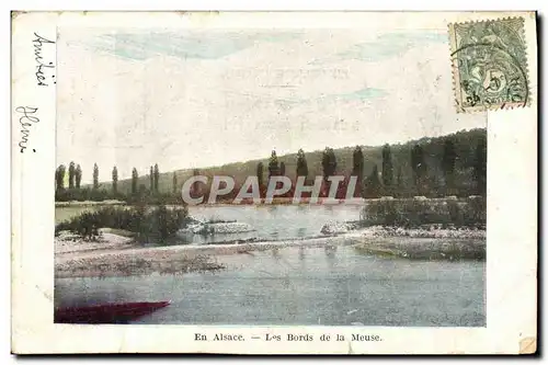 Cartes postales En Alsace D Alsace Les Bords de la Meuse