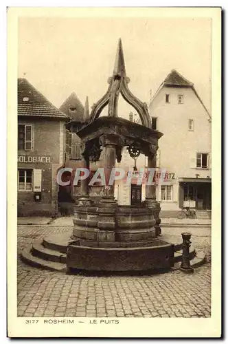 Cartes postales Rosheim Le Puits