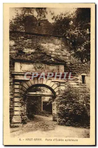 Cartes postales Barr Porte d Entree Exterieure