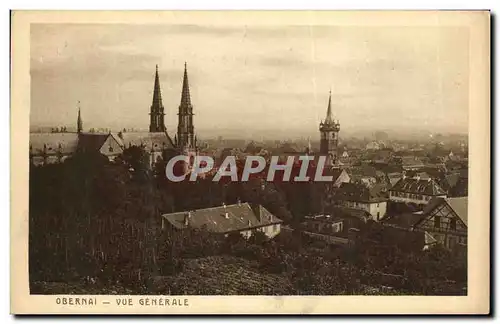 Cartes postales Obernai Vue Generale