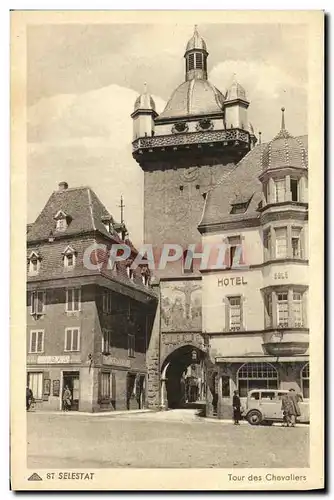 Ansichtskarte AK Selestat Tour des chevaliers