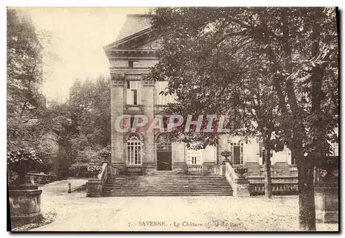 Cartes postales Saverne Le Chateau Cote du parc