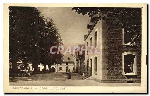 Cartes postales Mont Sainte Odile Cour Du Couvent