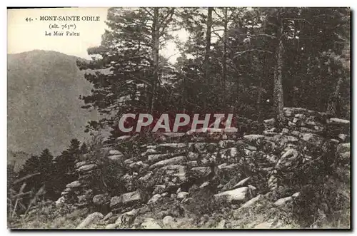 Cartes postales Mont Sainte Odile Le Mur Paien