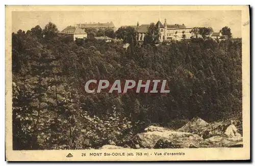 Cartes postales Mont Sainte Odile Vue Generale