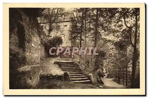 Cartes postales Mont Sainte Odile Le Couvent chemin de ronde