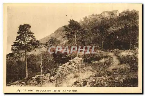 Cartes postales Mont Sainte Odile Le Mur Paien