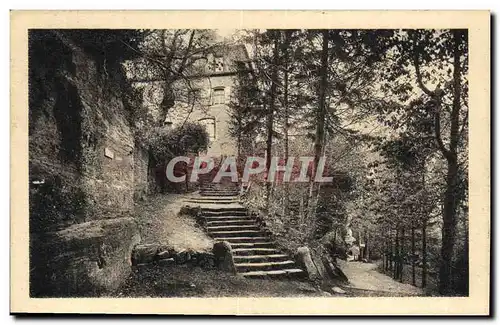 Cartes postales Mont Sainte Odile Le Couvent Chemin de Ronde