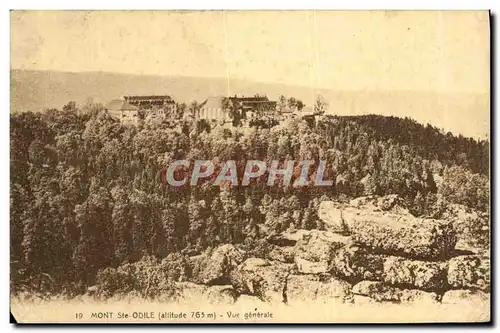 Cartes postales Mont Sainte Odile Vue Generale