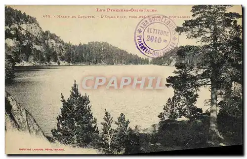 Cartes postales Massif Du Carlitte L Etang noir pres des etangs de Bouillouse