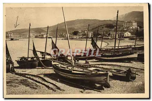 Ansichtskarte AK Banyuls La Port Bateaux