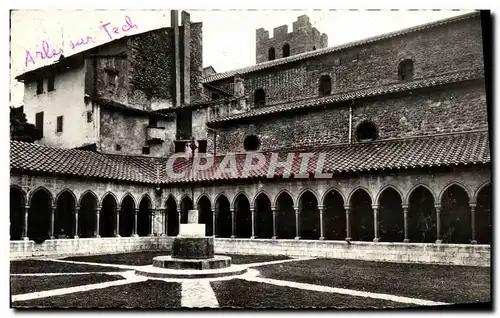 Cartes postales moderne Arles Sur Tech Interieur du Cloitre