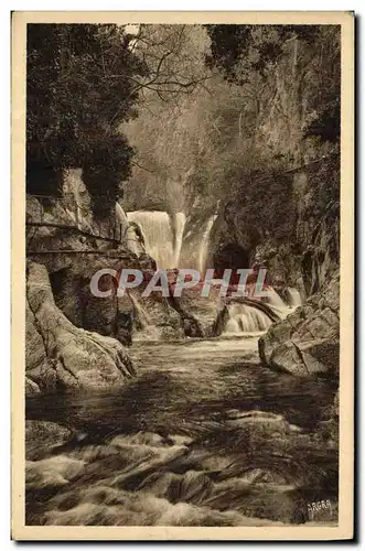 Ansichtskarte AK Amelie Les Bains Gorges du Mondony Cascade d Annibal