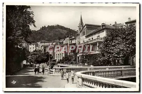 Cartes postales Amelie Les Bains Promenade et Pont du Mondoni