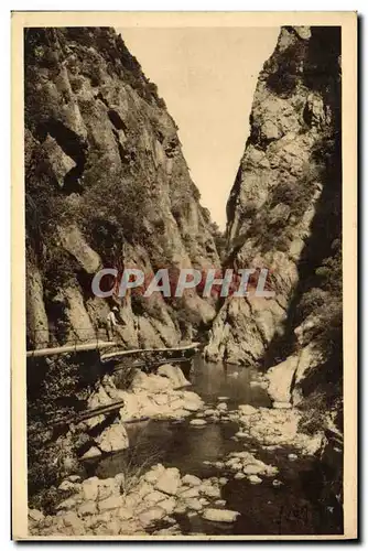 Ansichtskarte AK Amelie les Bains Gorges du Mondony
