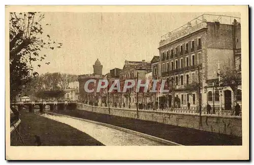 Cartes postales Perpignan Quai Sadi Carnot