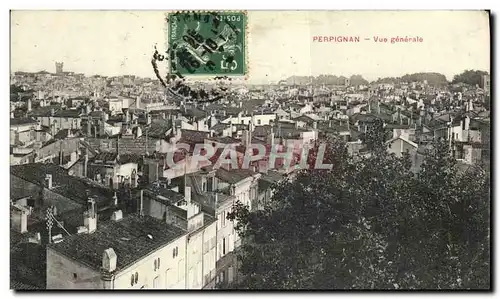 Cartes postales Perpignan Vue Generale