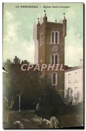Cartes postales Perpignan Eglise Saint Jacques