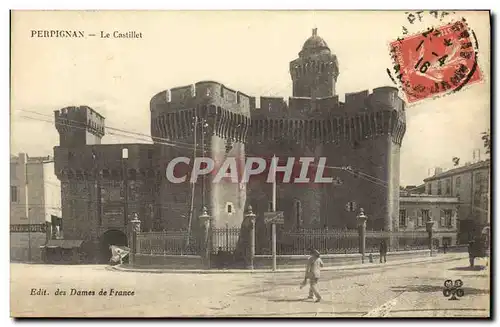 Cartes postales Perpignan Le Castillet