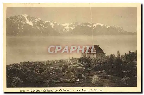 Cartes postales Clarens Chateau du Chatelard les Apes de Savoie