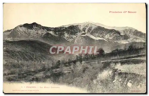 Ansichtskarte AK Prades Le Mont Canigou