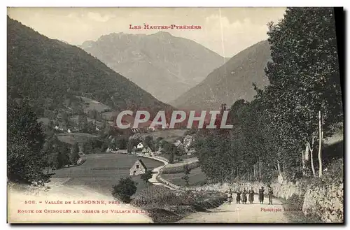 Cartes postales Vallee De Lesponne Route de Chiroulet