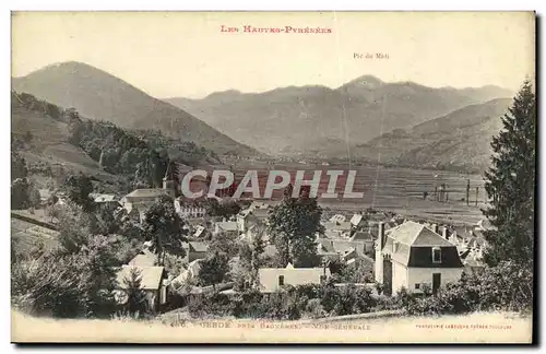 Cartes postales Gerde pres Bagneres Vue generale