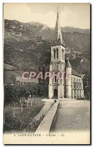 Cartes postales St Sauveur L Eglise