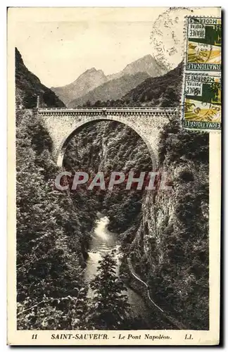 Cartes postales St Sauveur Le Pont Napoleon