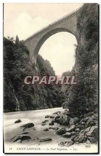 Ansichtskarte AK St Sauveur Le Pont Napoleon