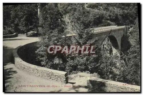 Ansichtskarte AK St Sauveur Pont Napoleon