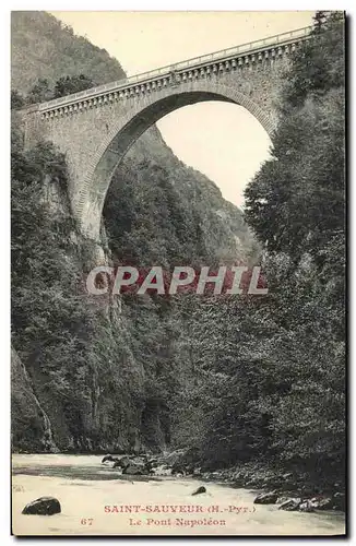 Cartes postales St Sauveur Le Pont Napoleon