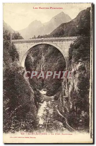 Ansichtskarte AK St Sauveur Le Pont Napoleon