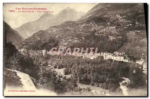 Cartes postales St Sauveur Vue Generale