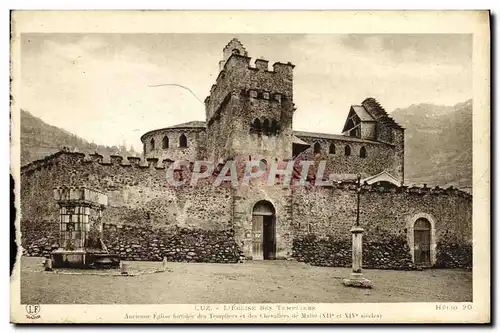 Cartes postales Luz L eglise des templiers