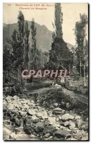 Cartes postales Luz Chemin du Bergons