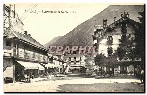 Cartes postales Luz L Avenue de la Gare