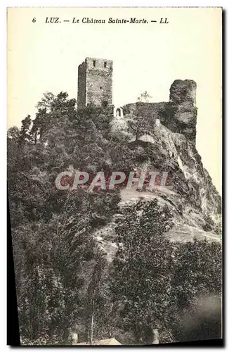 Cartes postales Luz Le Chateau Sainte Marie