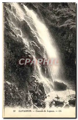 Cartes postales Gavarnie Cascade du Lapaca