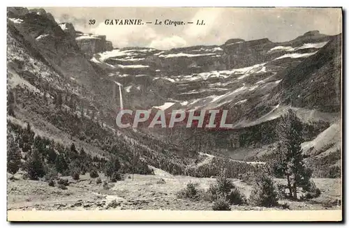 Cartes postales Gavarnie Le Cirque