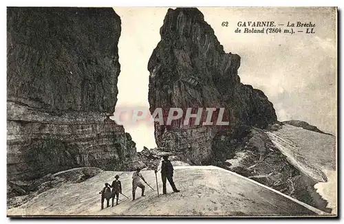 Cartes postales Gavarnie La Breche de Roland