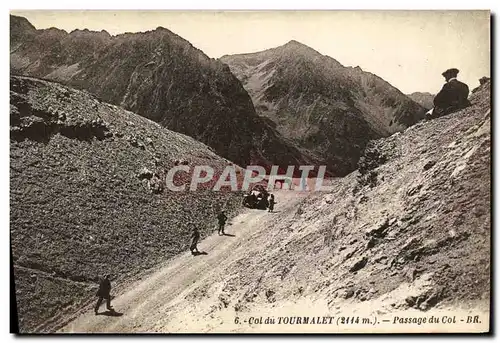 Ansichtskarte AK Col du Tourmalet Passage du Col