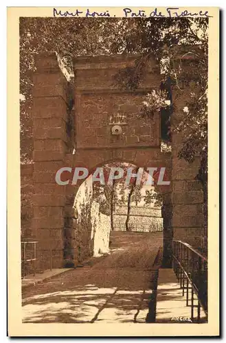 Cartes postales Les Pyrenees Mont Louis Porte de France