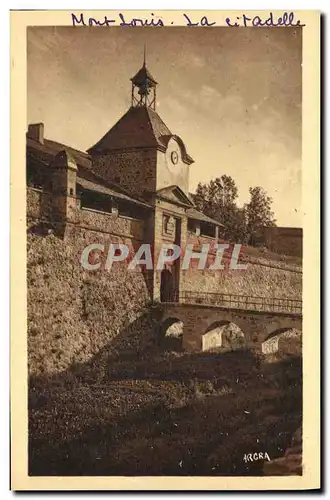 Cartes postales Les Pyrenees Mont Louis la citadelle