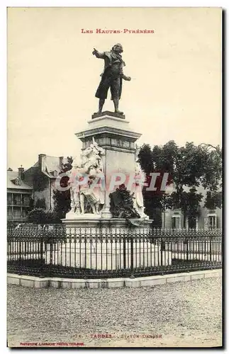 Cartes postales Tarbes Statue Danton