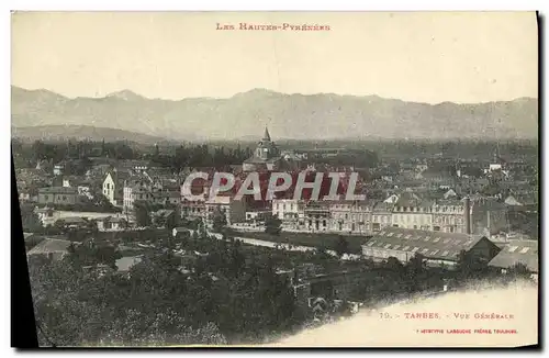 Cartes postales Tarbes Vue Generale