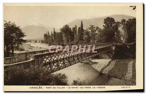 Ansichtskarte AK Argeles Pont de Tillos Le Gave au Fond le Viscos