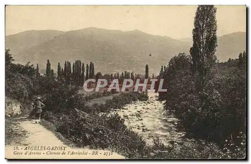 Cartes postales Argeles Gazost Gave d Arreus Chemin l Arrieulat